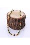 Certified Migraine Natural Stone Necklace - 6 Mm M385 - 4