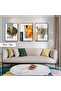 Metal Framed Real Glass Table Tahyp Set of 3 - 2