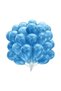 40 Metallic Blue Balloons - Birthday Concept - Party Supplies - Bride to Be Supplies