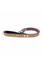 Comfort Classic Leather Dog Walking Collar Camel 2x140 Cm