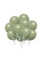 20 Pieces of Mildew Green Balloons - Birthday Concept - Party Supplies - Bride to Be Supplies - 3
