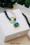 Sumerian Eye Evil Eye Necklace – Natural Stone Necklace (Moonstone • Lapis Lazuli) - 7