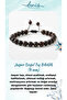 Certified Jasper Natural Stone Bracelet, Jasper Natural Stone Elevator Bracelet (8mm) B1082
