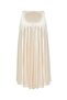 Shiny Fabric Satin Kiloş Midi Length Skirt - 7