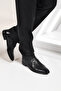 Black Genuine Leather Men's Classic Shoes 70555 m