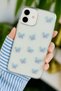 iPhone 12 and 12 Pro Compatible Mini Butterfly Design Flexible Silicone Case with Toy