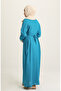 Şile Cloth Dress 0061-02 Petrol Blue - 3
