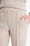 Regular Fit Elastic Waist Pocket Basic Straight Trousers E1954Ax25Sp - 5