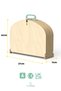 Wooden Car Parking Garage Set - Compatible with Cars - Portable Design - 6