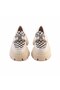 Women's Genuine Leather Eva Sole White Casual Shoes - 3