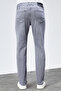 Men's Gray Regular Fit Lycra Jean Jeans Trousers Henry - 6