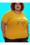 Round Neck Foil Pattern Trend Printed Large Size Cotton Fabric Premium T-Shirt - 5