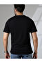 Black Combed Cotton T-Shirt Lycra Cotton Slimfit Slim Fit - 2