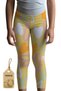 Cotton Kids Leggings - Heart Patterned Lycra Summer Comfortable Cotton Anti-Sweat Long Leggings - 2