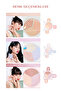 لوحة تفتيح البشرة مع لمعان اللؤلؤ V Highlighter Ad (003 VOLUMING VEIL) - 3