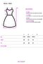 4702 Women's Pleated Shirt Dress Black - 8