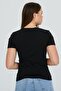 Black Cotton Stone Detailed Basic - 4