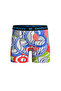 Boy's 6-Piece Combed Cotton Boxers with Elastic Waist and Mixed Patterns - 4