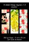 Set of 9 Bookmarks - Flowers - 5