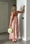 Women's Chain Detailed Patterned Tulle Dress - 6