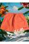 Orange Children's Sea Beach Shorts 3-4 Years