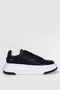 121230017 Adel Unisex Sneaker Shoes Black - 3