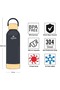 Hydrate Pro Botte 500ml Termos Matara AÇIK-LACİVERT - 2