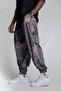 Men's Patterned Baggy Wrinkled Summer Baggy Trousers - 3