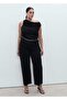 Catherin High Waisted Culotte Jean Pants - 8
