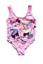 Girl's Diver Fabric Character Printed Beach Clothing Swimsuit Cap Set - 4
