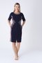 Women's Cotton Lycra Zippered Dress 5843 - 2