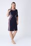 Women's Cotton Lycra Zippered Dress 5843 - 4