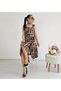 Skirt with Volanli Dress - Leaf Brown - 3