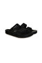 Pc-7039 7019 Orthopedic Large Size Men's Velcro Slippers Black - 3