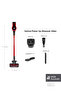 Suction Cup Power up Vertical Vacuum Cleaner Imperial Red 350 W - 2