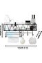 Shower Caddy Organizer Bathroom Shelf With Tissue Holder And 3 Hooks With 2 Wall Mount Stickers - 6