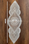 Mediterranean Model Cream Color Napkin Runner Supla (115X35Cm) - 6