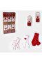 Baby Girl Red Heart 3-Piece Knee-High Socks, Cotton