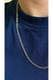 Figaro Unisex Steel Chain Necklace - 2