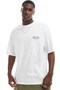 Plus Size Men's T-Shirt 100% Cotton White Oversize Summer - 3