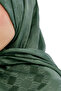 شال بنمط مونوغرام داما - أخضر - 6