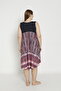 Women's Large Size Lycra Zero Sleeve Short Dress 7209 - 8