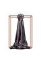 Double Sided Silk Shawl - Smoked