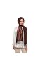 Double-Sided Silk Shawl - Bitter Brown - 2