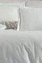 Jacquard & Satin Double Duvet Cover Set - 100% Cotton - Dowry & Luxury Duvet Cover - Metis-Cream - 3