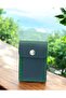 محفظة رجالية من الجلد الطبيعي - حامل بطاقات صندوقية مصنوعة يدويًا - موديل عمودي - 5