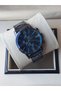Premium Series Steel Cord Black Color Black Dial Men's Wrist Watch - 2