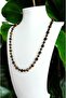 6&8 mm Genuine Tiger Eye Natural Stone Long Unisex Necklace (70-80 cm) - 2