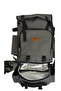 Gray Camping and Fishing Backpack with Thermal Bottom Compartment Thermal Flask Bag 62*41*22 cm - 7