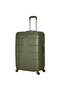 Travel Bag Suitcase A1012 Hard Casing Medium Check-In Luggage Trolley 61cm Olive- A1012-20_GRN